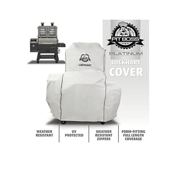 New Pit Boss Platinum Lockhart Grill Cover, Platinum Grill Cover - Picture 2 of 5